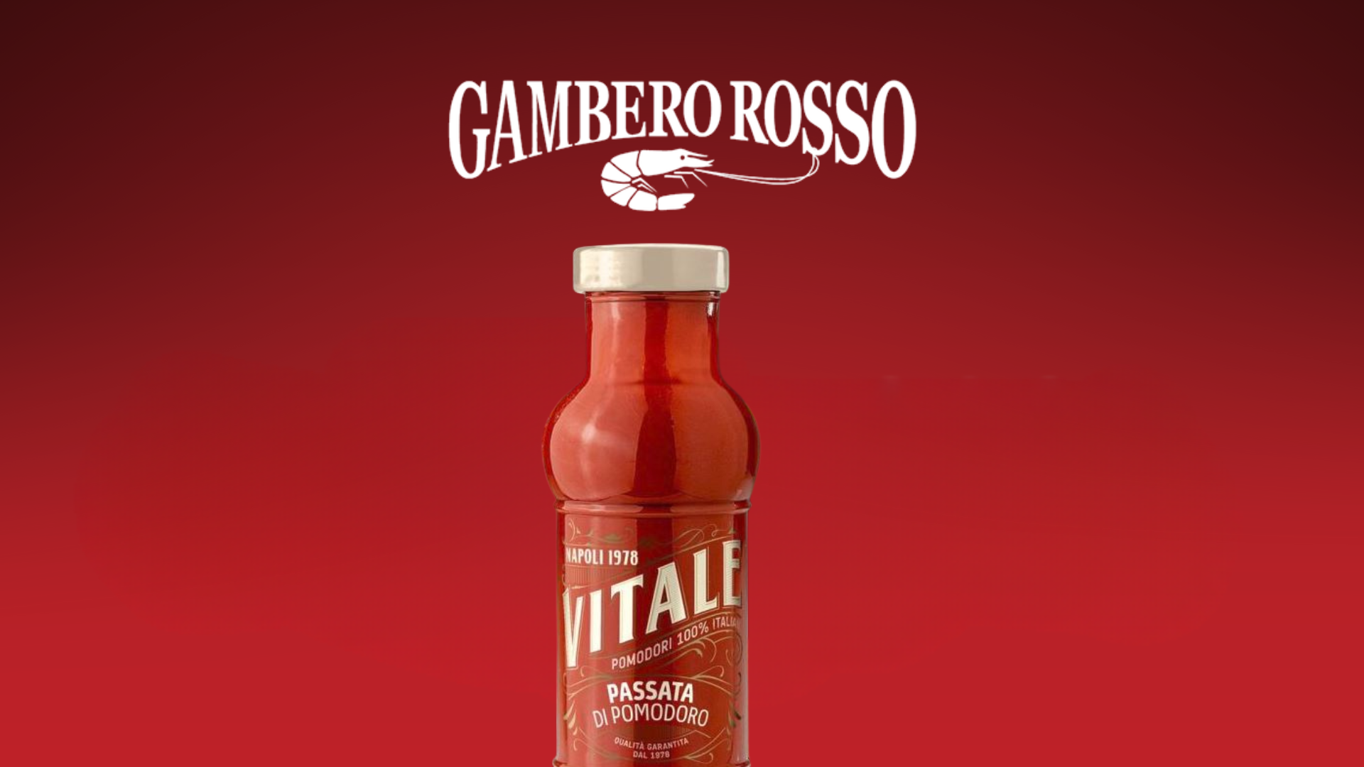 La passata di pomodoro Vitale nella classifica del Gambero Rosso
